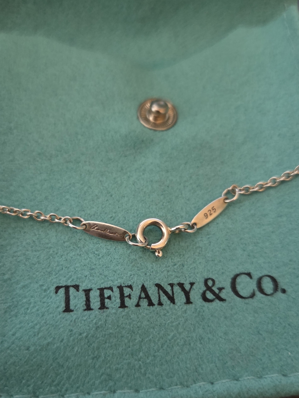 Tiffany & Co. Elsa Peretti Open Heart Sterling Silver Necklace - Silver - Picture 6 of 10